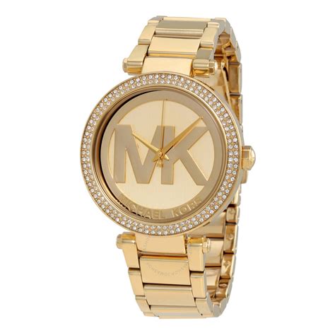 michael kors mk-5551 gold tone watch|Michael Kors parker watch review.